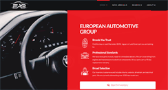 Desktop Screenshot of europeanautomotivegroup.com